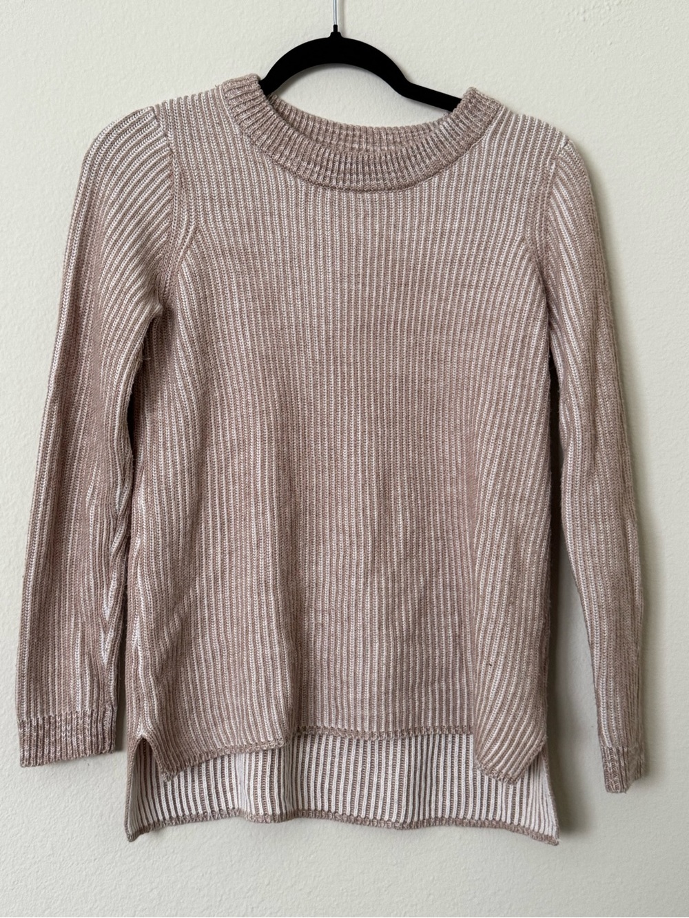 Market & Spruce Ribbed Crewneck Sweater